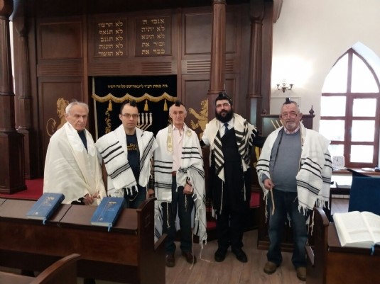 קלוגה רוסיה: השליח הרב מיכאל אוישי בפוסט מרגש לרגל מלאות להם שנה ראשונה בשליחותם בעיר